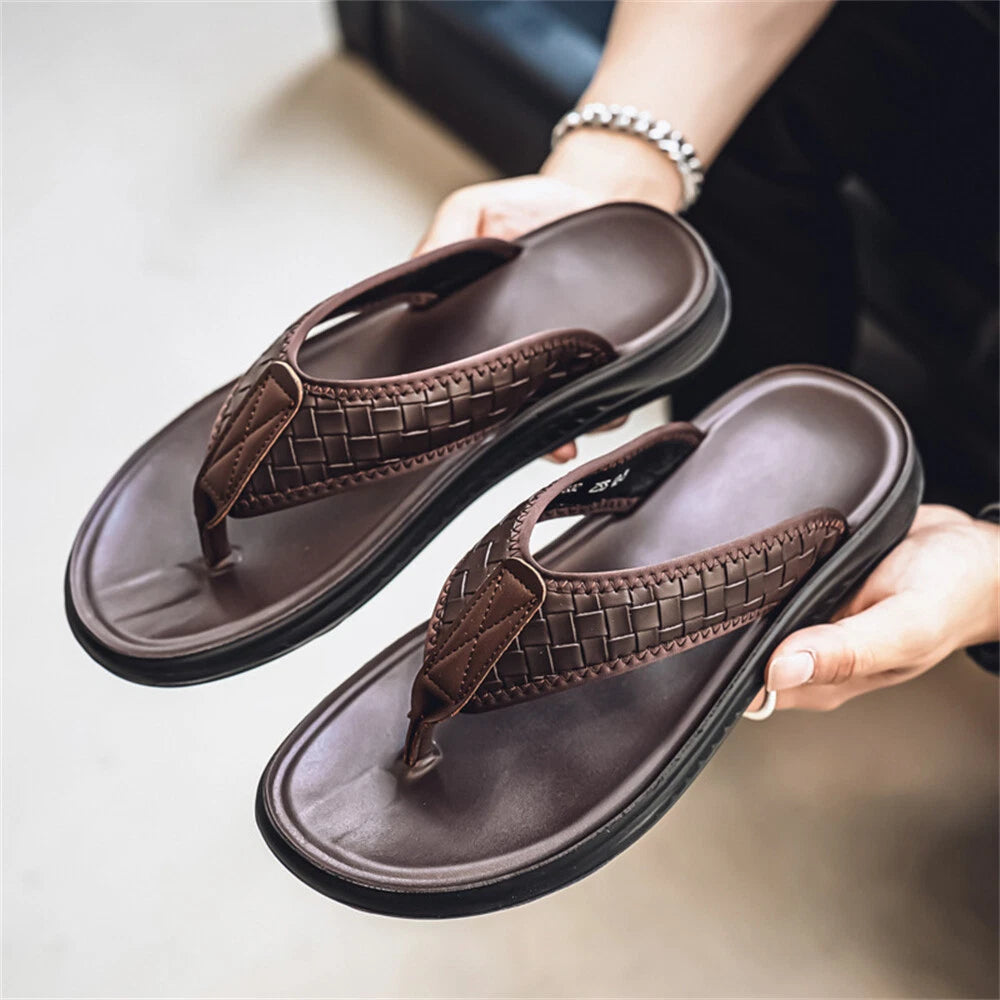 Mens Flip Flops Fashion Thong Sandals Beach Thong Slides