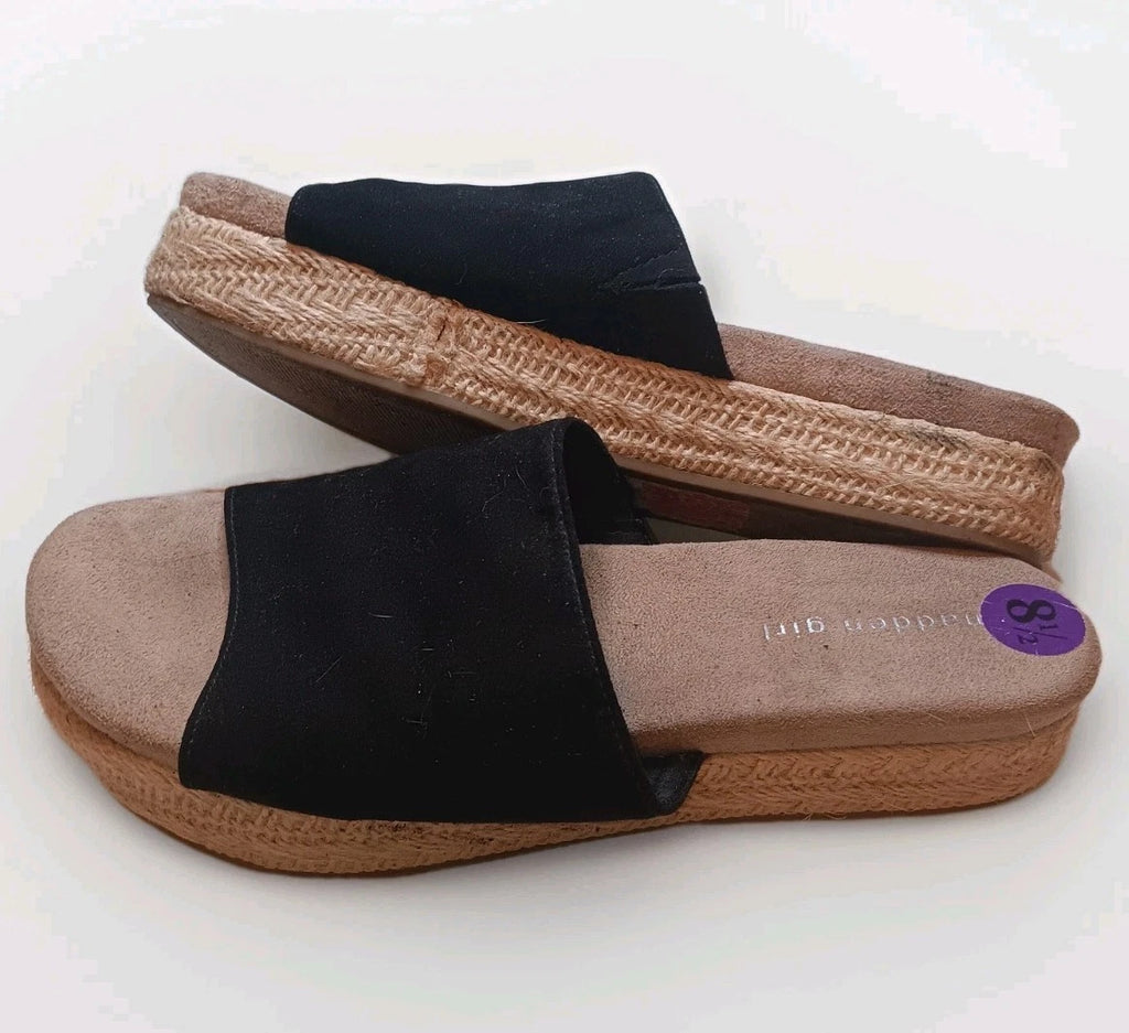 Madden Girl Espadrille Platform Sandal Sz 8.5 Y2k Revival Classic Festival Style