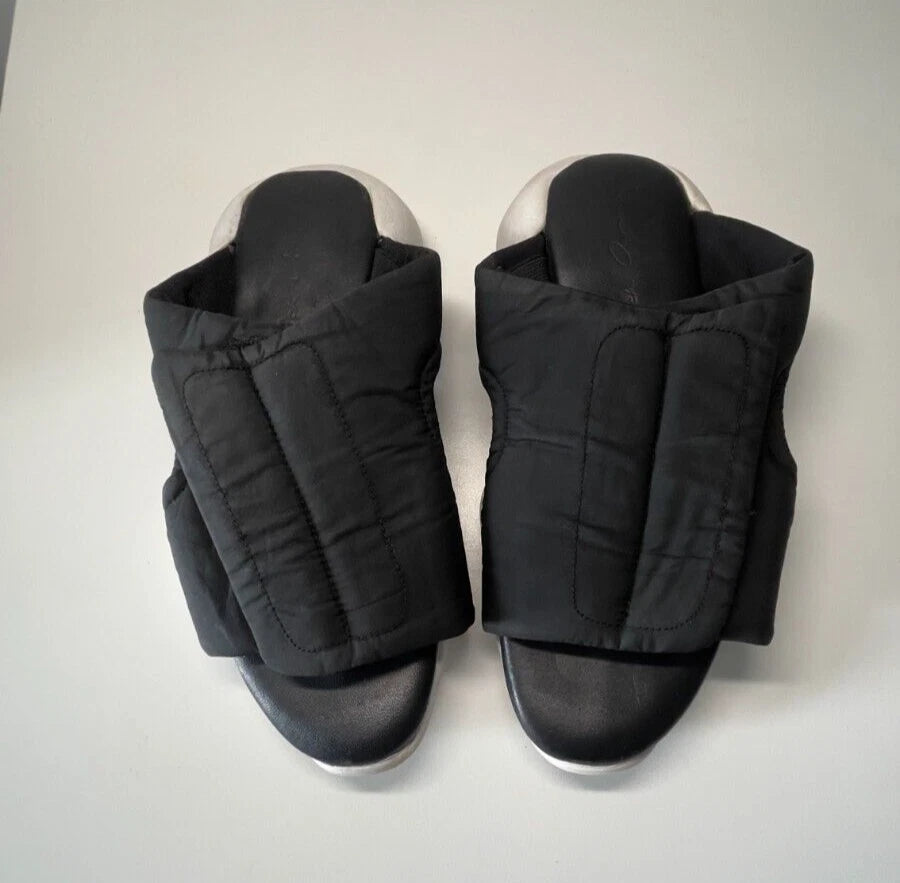 Adidas x Rick Owens Black Clog Sandals Women’s Size US 6 | Designer Slip-On Mule