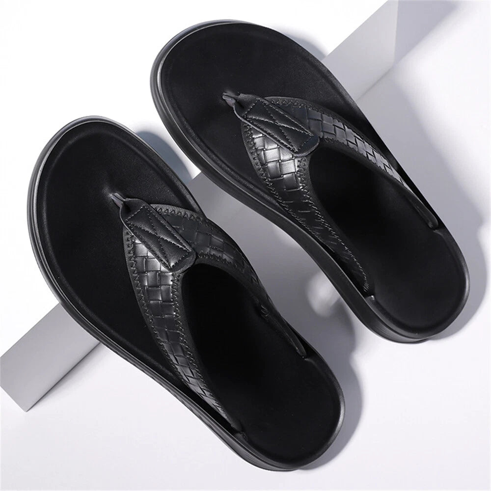 Mens Flip Flops Fashion Thong Sandals Beach Thong Slides