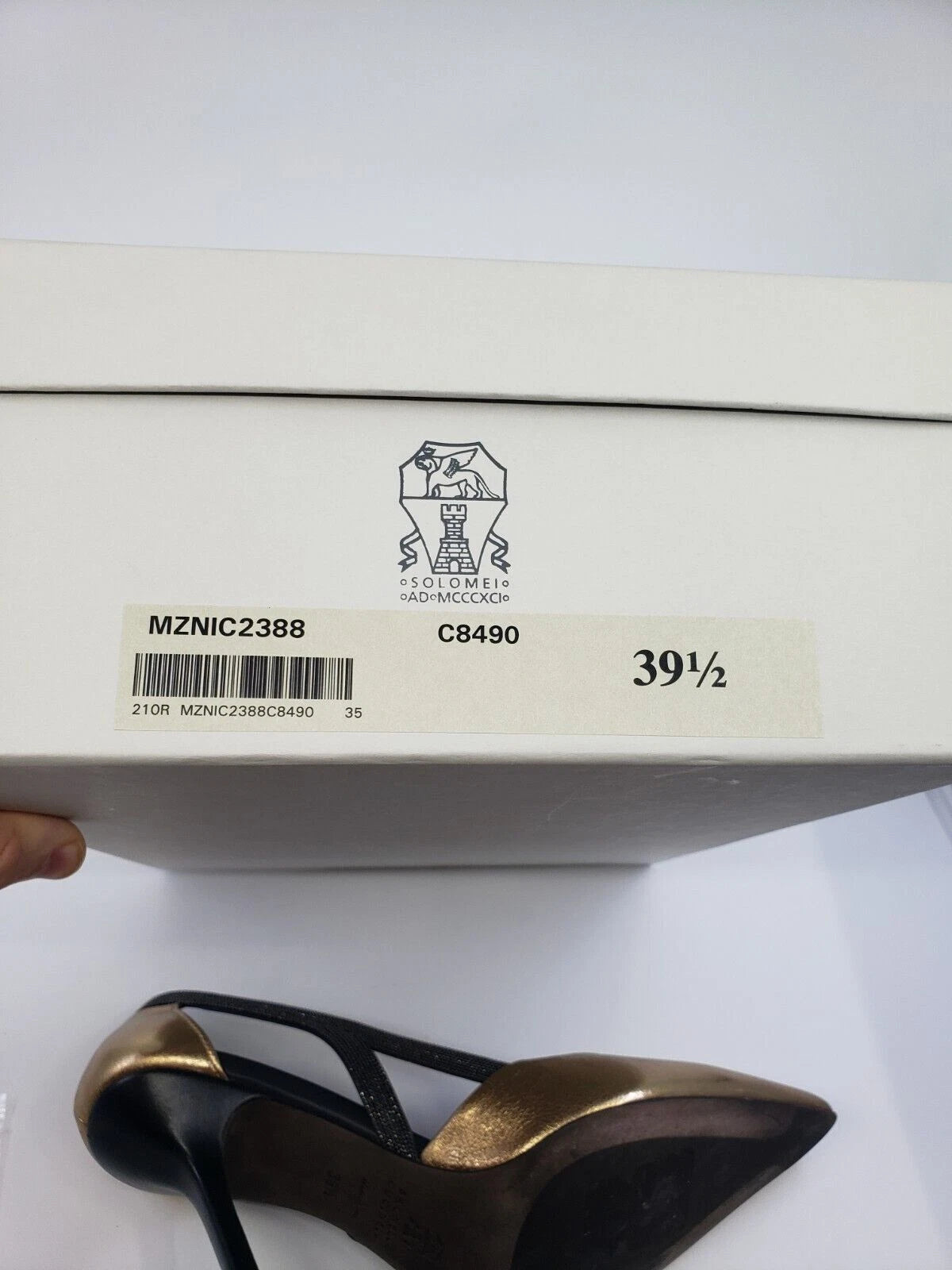 NEW Women's Brunello Cucinelli Embellished leather pumps monilli TRIM SZ EU 39.5