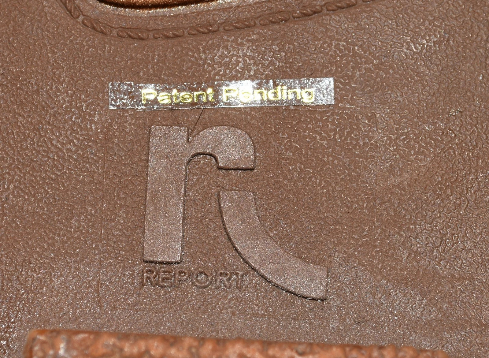 Report Zerav Brown Leather Cone and Flat Studded Womens Slide Sandals Size 9M
