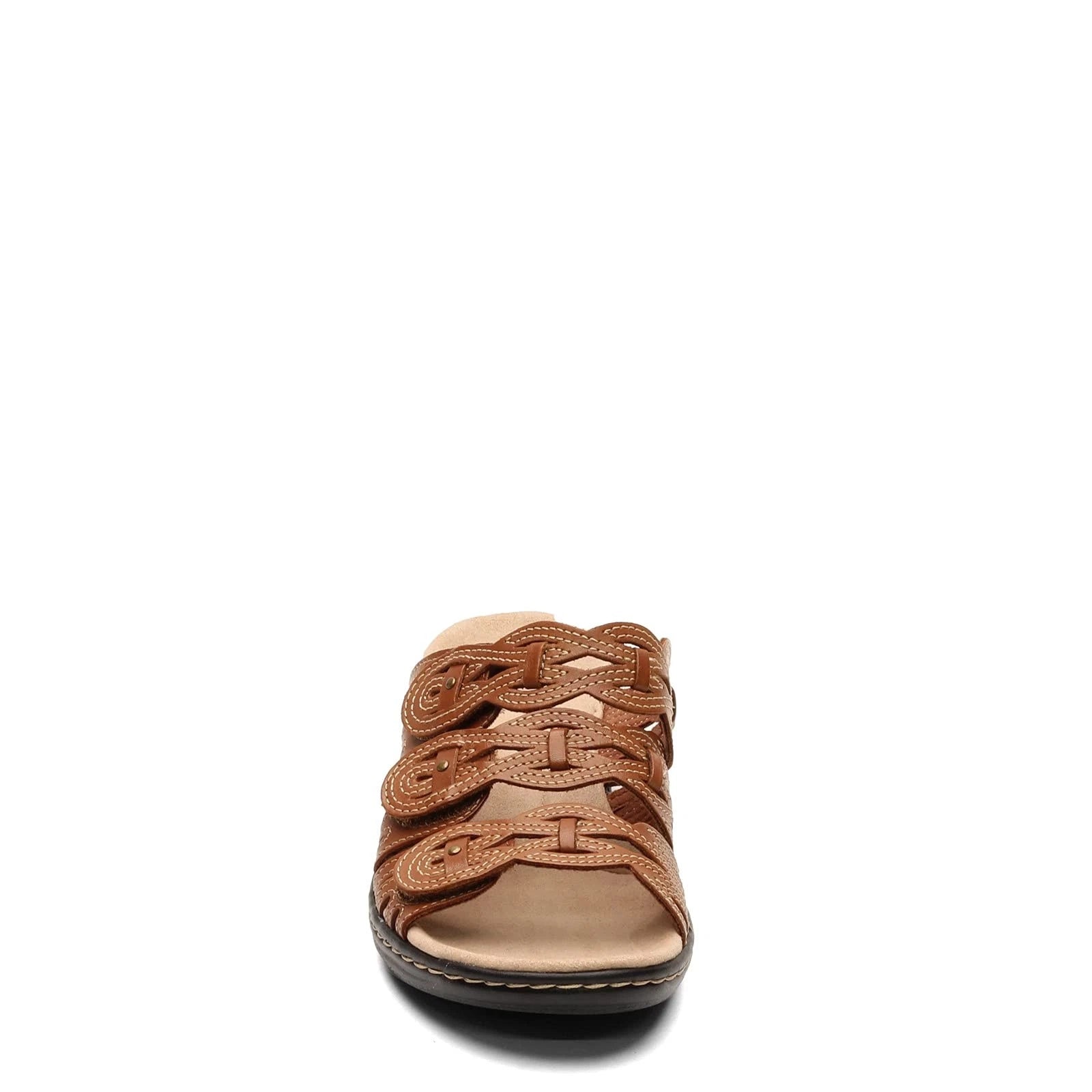 womens Leisa Faye Sandal, Tan Leather, 9.5 US