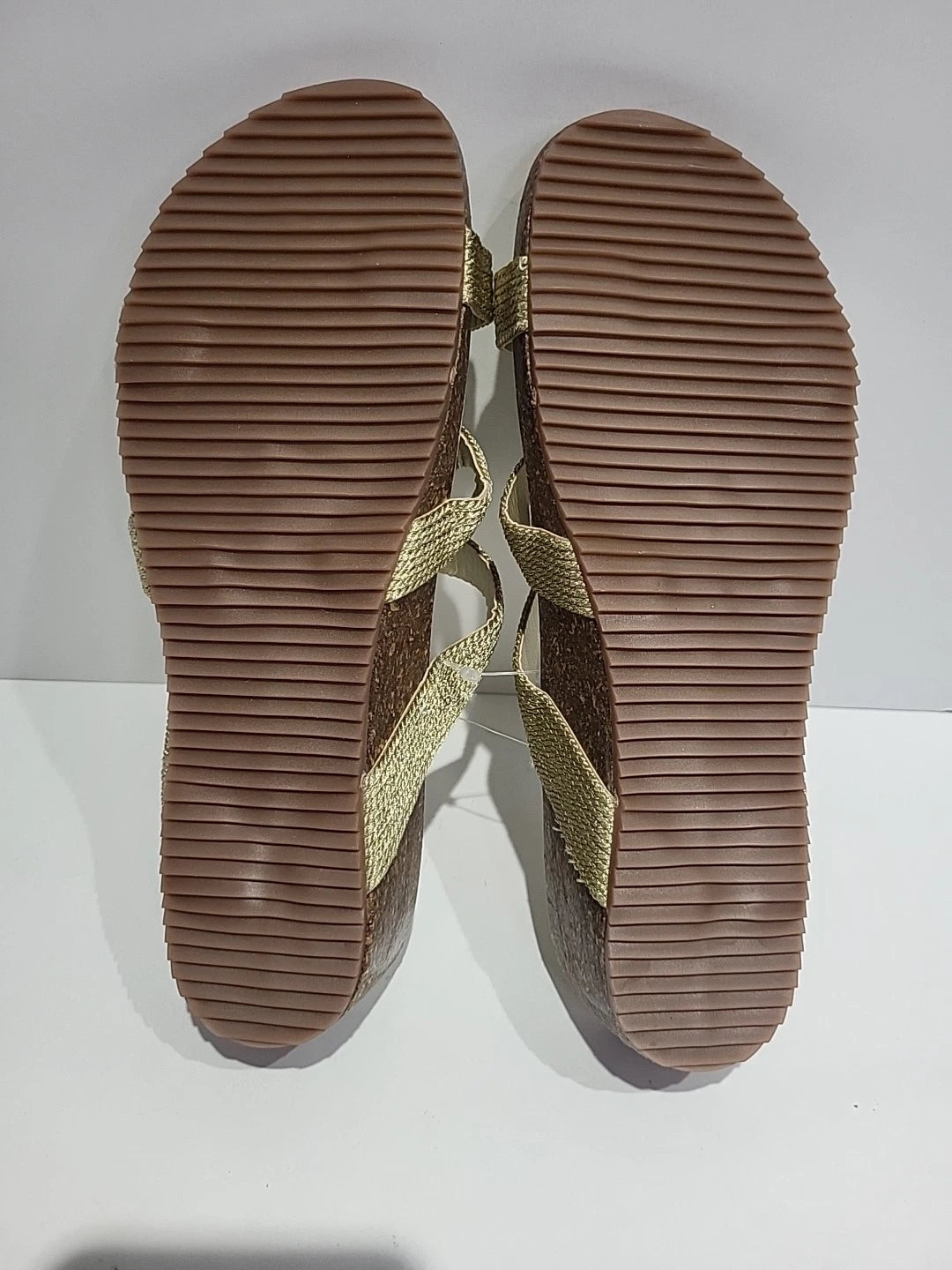 Andrea Michele Women’s Sandals Gold Made In Italy Style Size 41