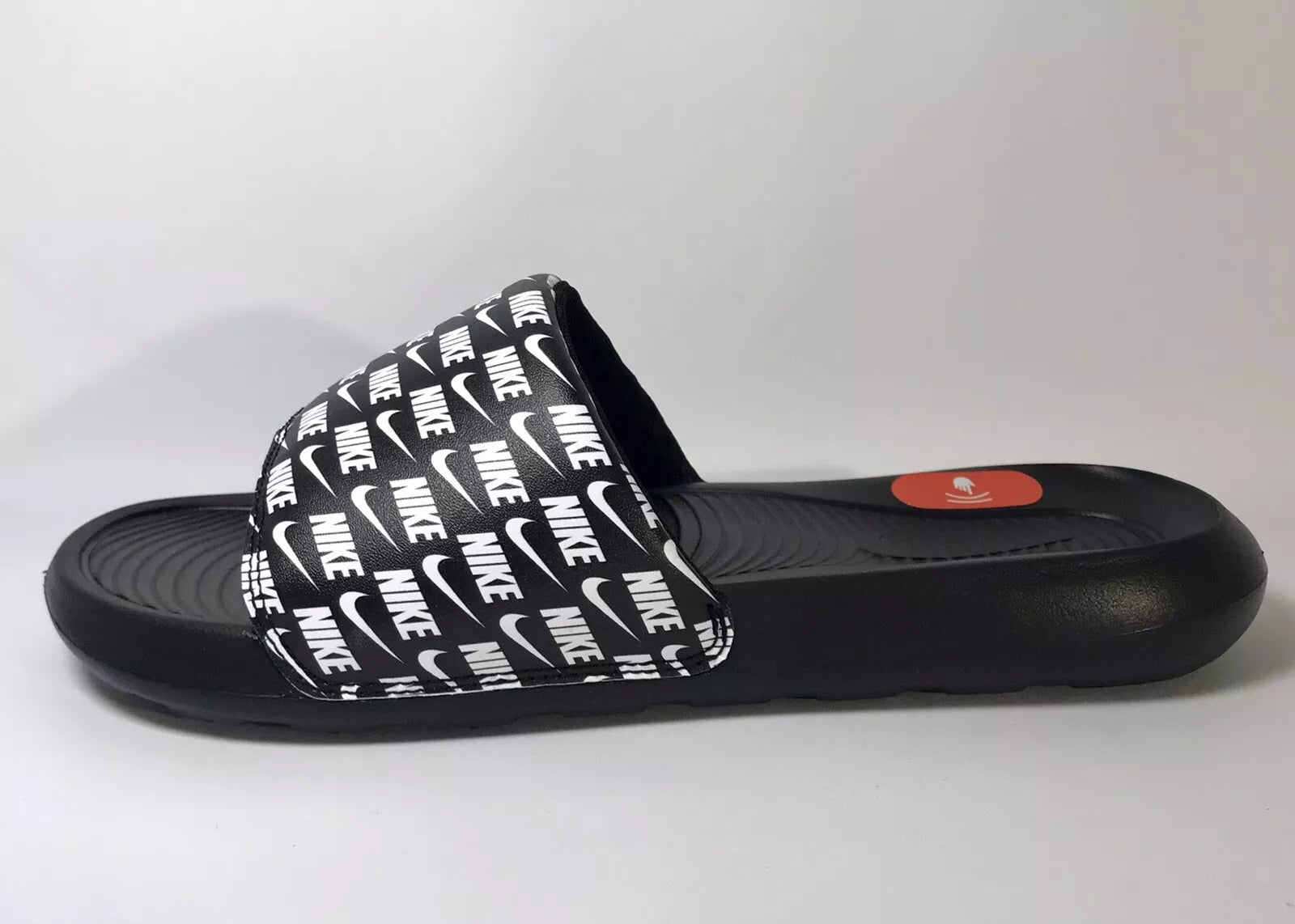 Nike Victori One Slides Men's Printed Black Style #CN9678 006