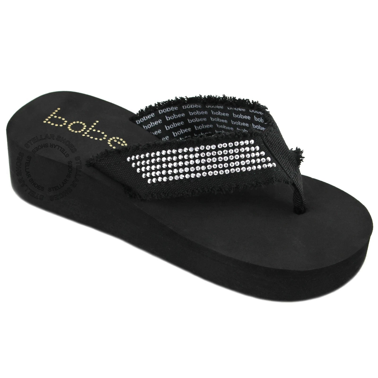 NEW Women's Fashion Platform Wedge Rhinestones Arch Support Comfortable Cushion