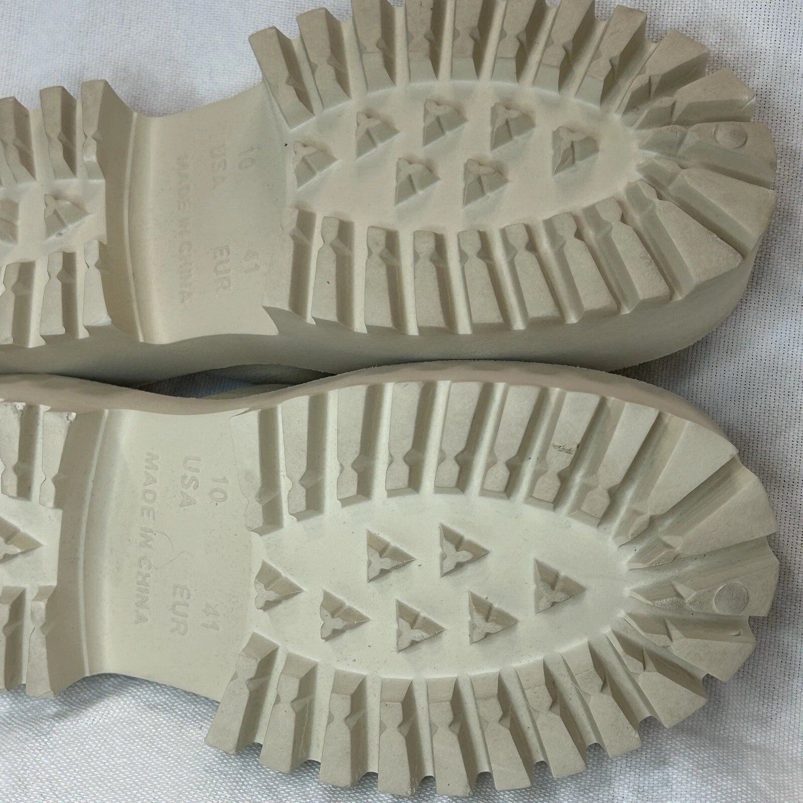 JEFFREY CAMPBELL Bae Platform Mules Beige Slide Y2K Chunky Clogs Women’s Size 10