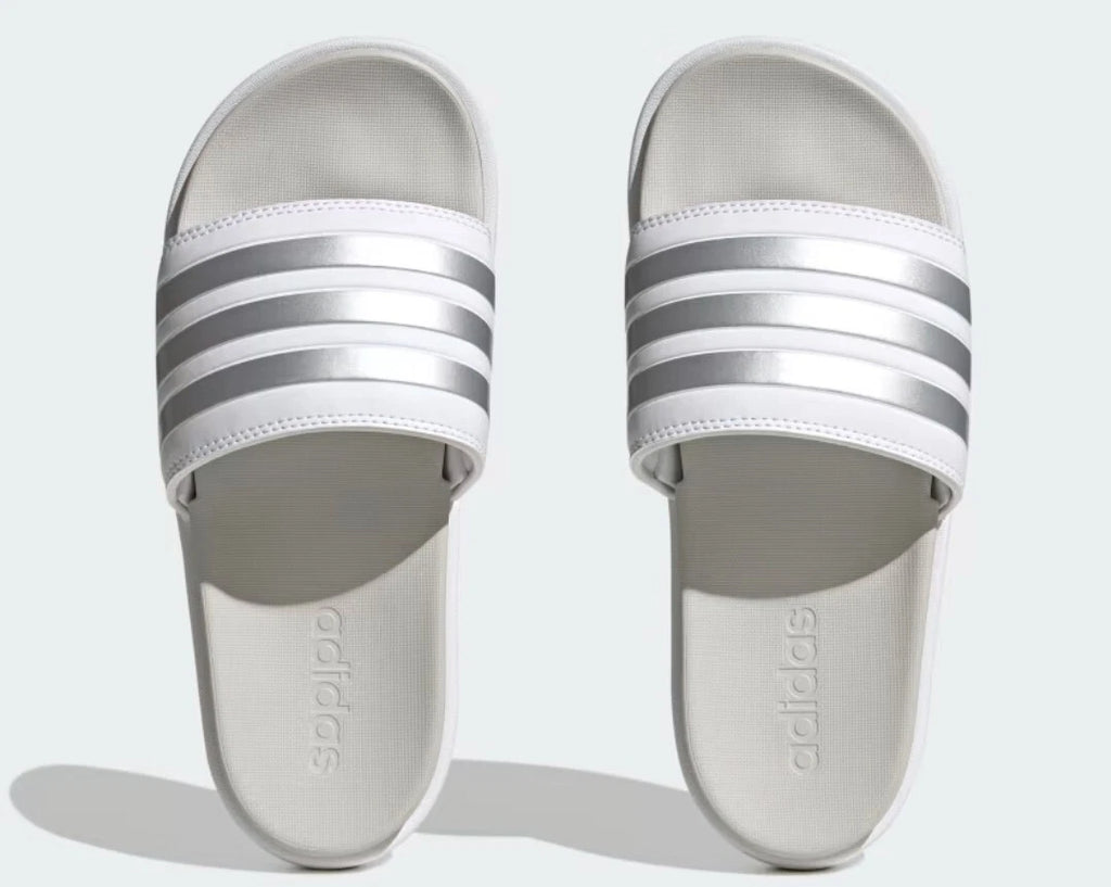 Adidas Adilette Platform Sandal IE9703 White Women's Size 8 M New