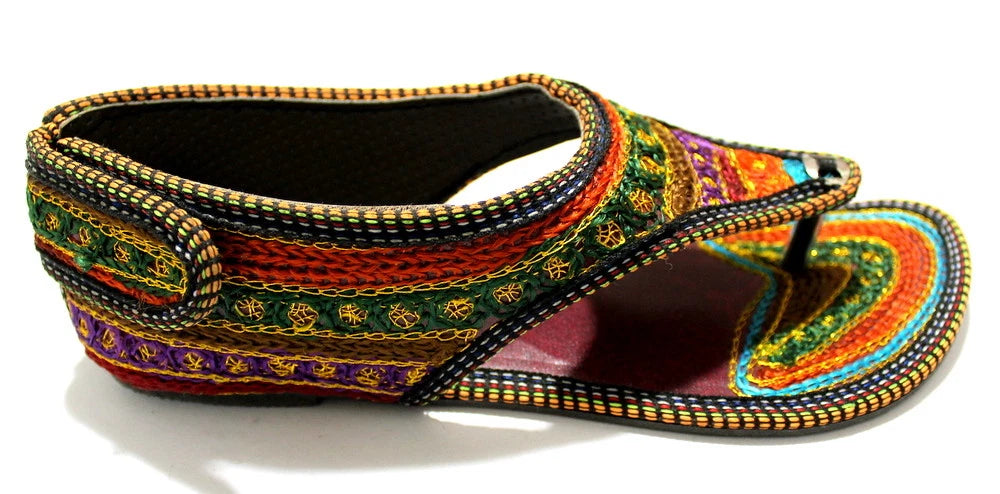 Women mojari sandals traditional Punjabi jutti slipper US style shoes flip flops