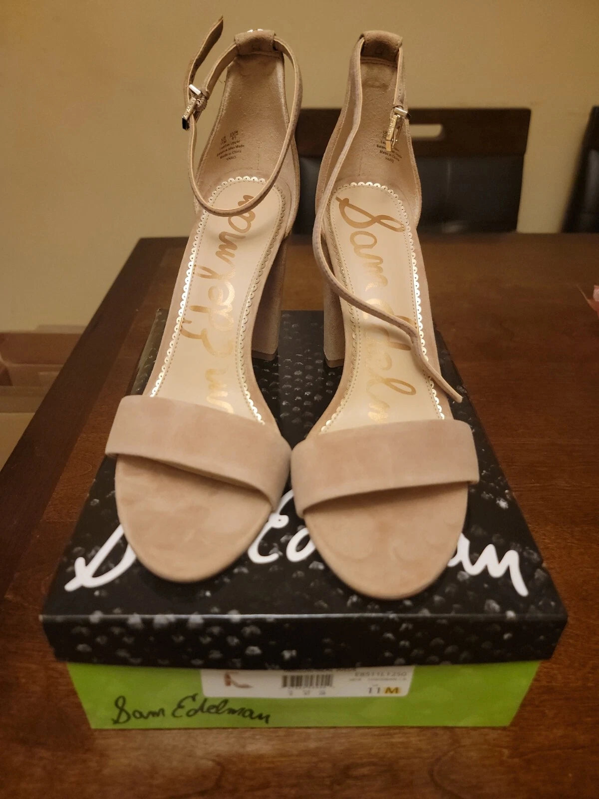 NEW Sam Edelman Yaro Open Toe Suede 'Steve Madden Carrson Style' Sandals 🎉