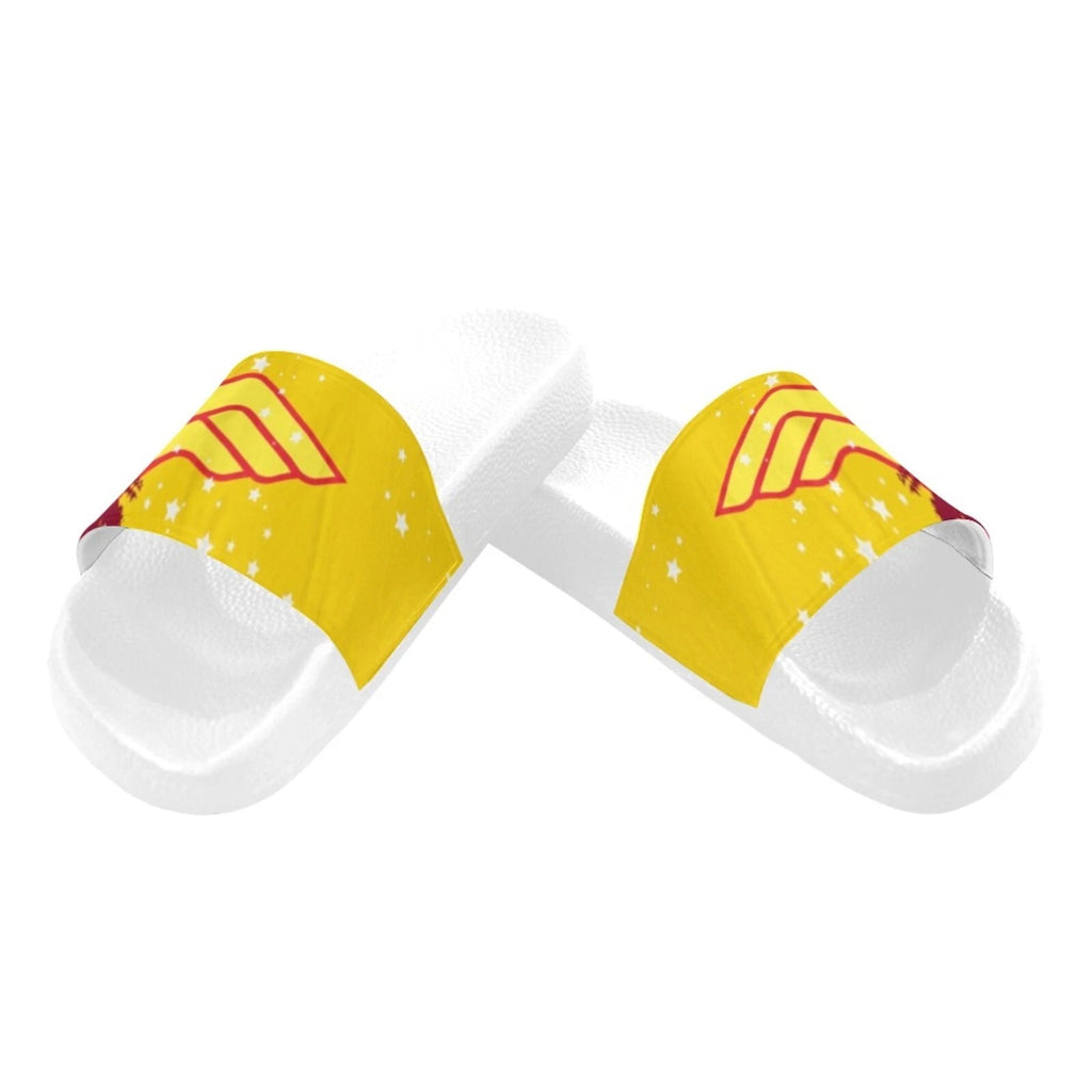 Custom Slide Wonder Woman Sandals for Women  Personalized Comfort & Style