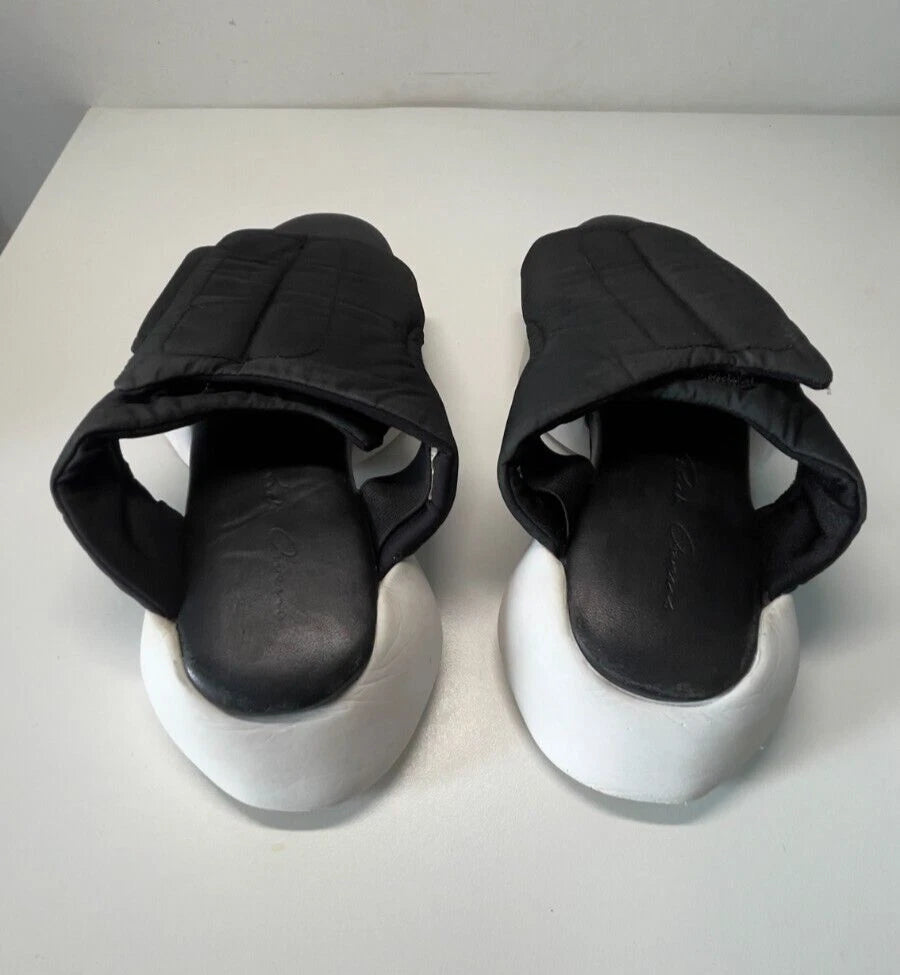 Adidas x Rick Owens Black Clog Sandals Women’s Size US 6 | Designer Slip-On Mule