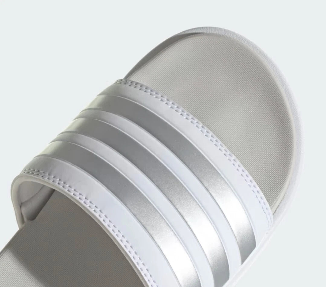 Adidas Adilette Platform Sandal IE9703 White Women's Size 8 M New