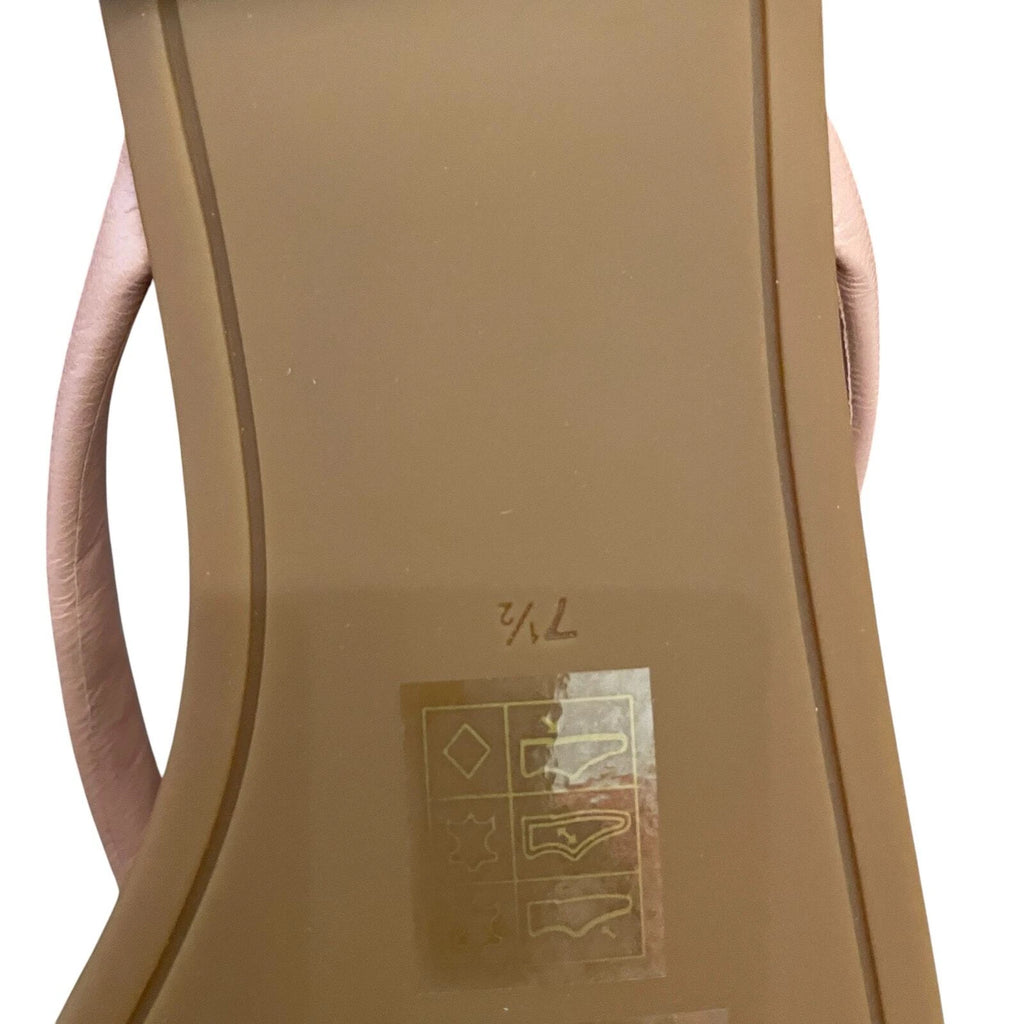 TORY BURCH Chelsea Leather Flip Flop Thong Sandals Rose Sachet Pink Size 7.5 NEW