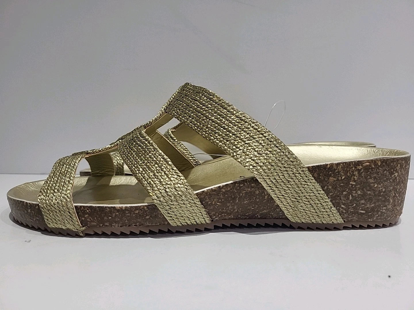 Andrea Michele Women’s Sandals Gold Made In Italy Style Size 41