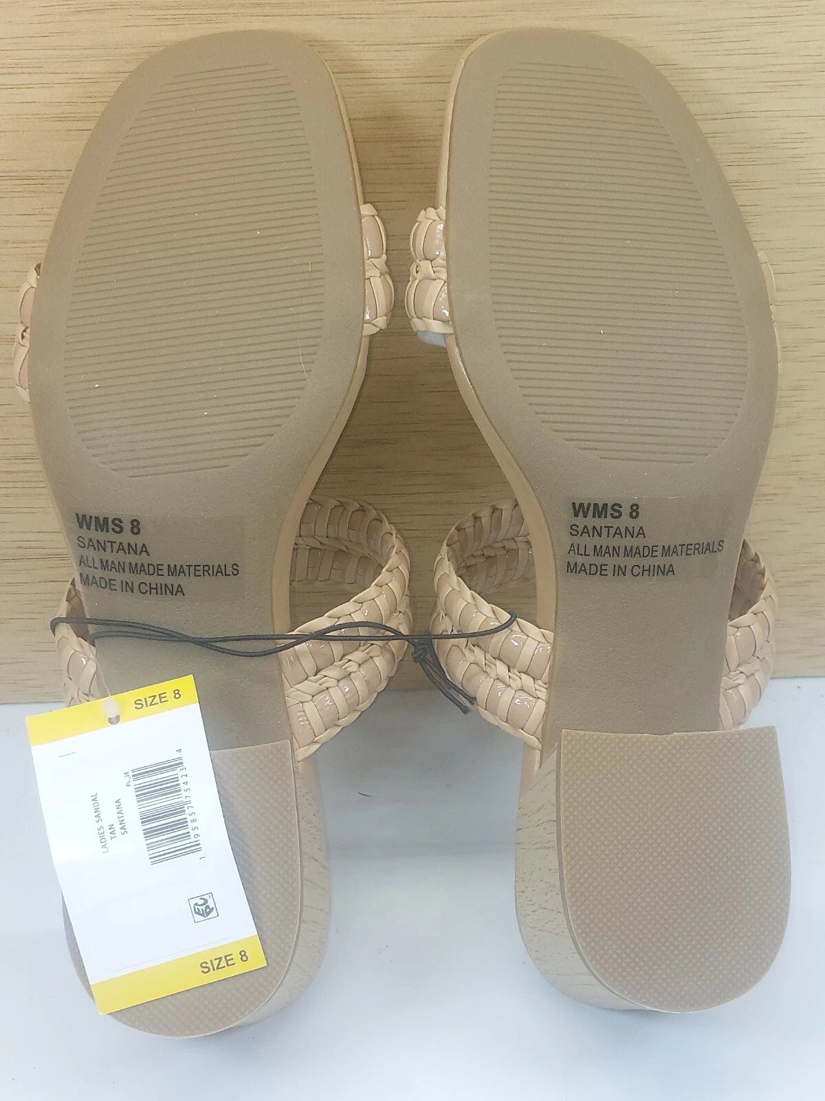 Dolce Vita Womens Style Santana Beige Rope Slide Sandals Shoes Size 8 NIB