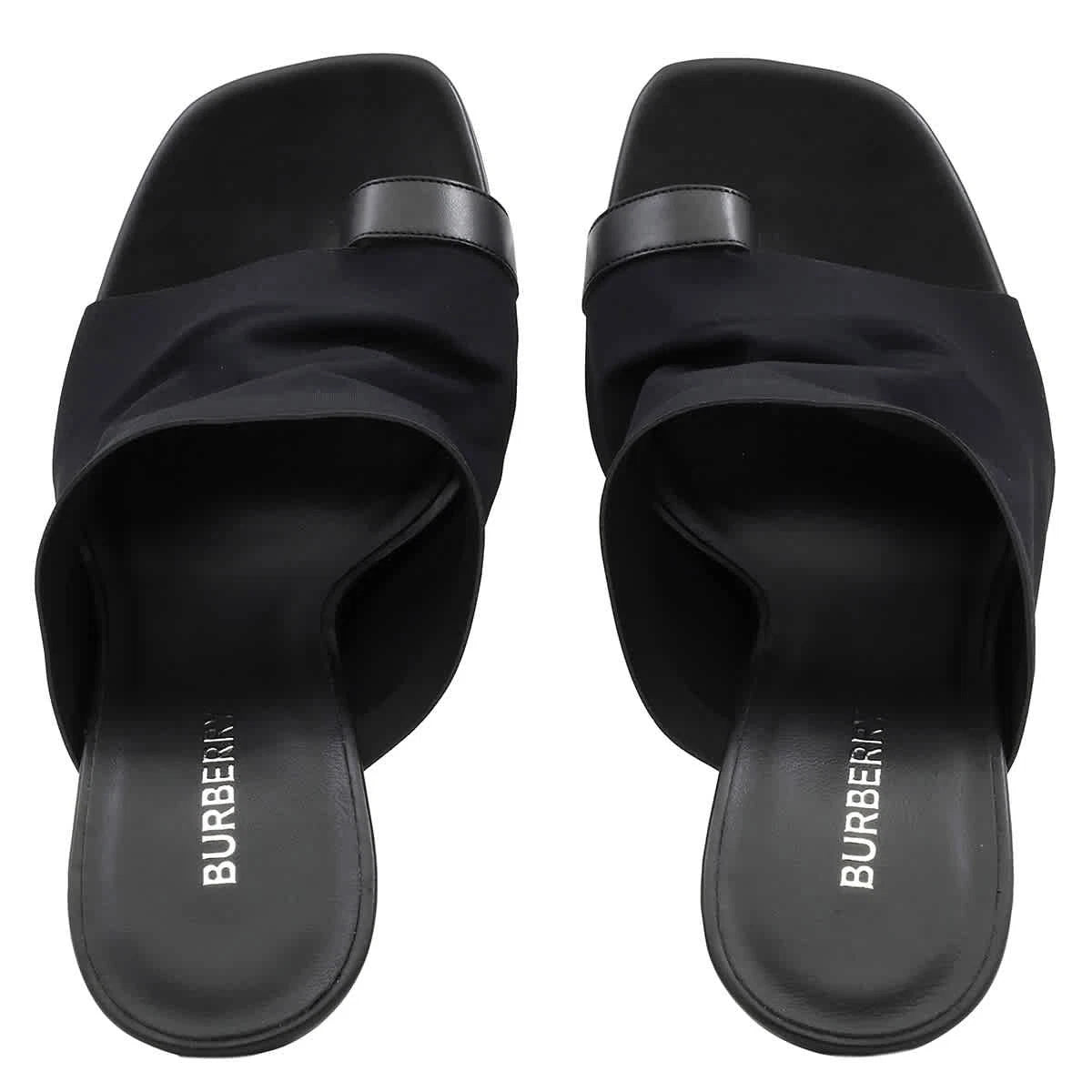 Burberry Tallia Ladies Stretch Toe-ring Mule Sandals, Brand Size 36 ( US Size 6