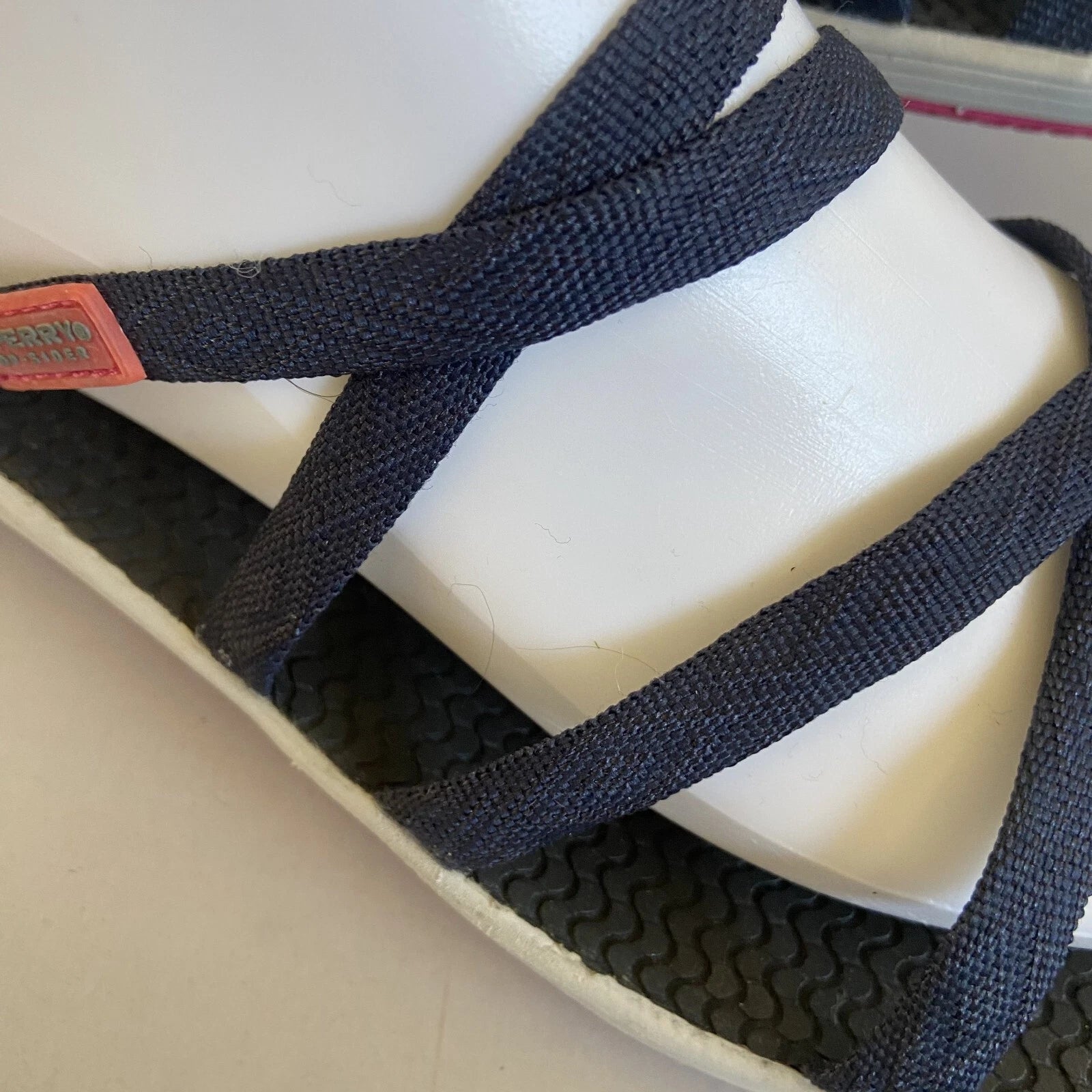 Sperry Top-Sider Jerusalem Style Strap Womens Sandals Size 8?  Slide Slip On Toe