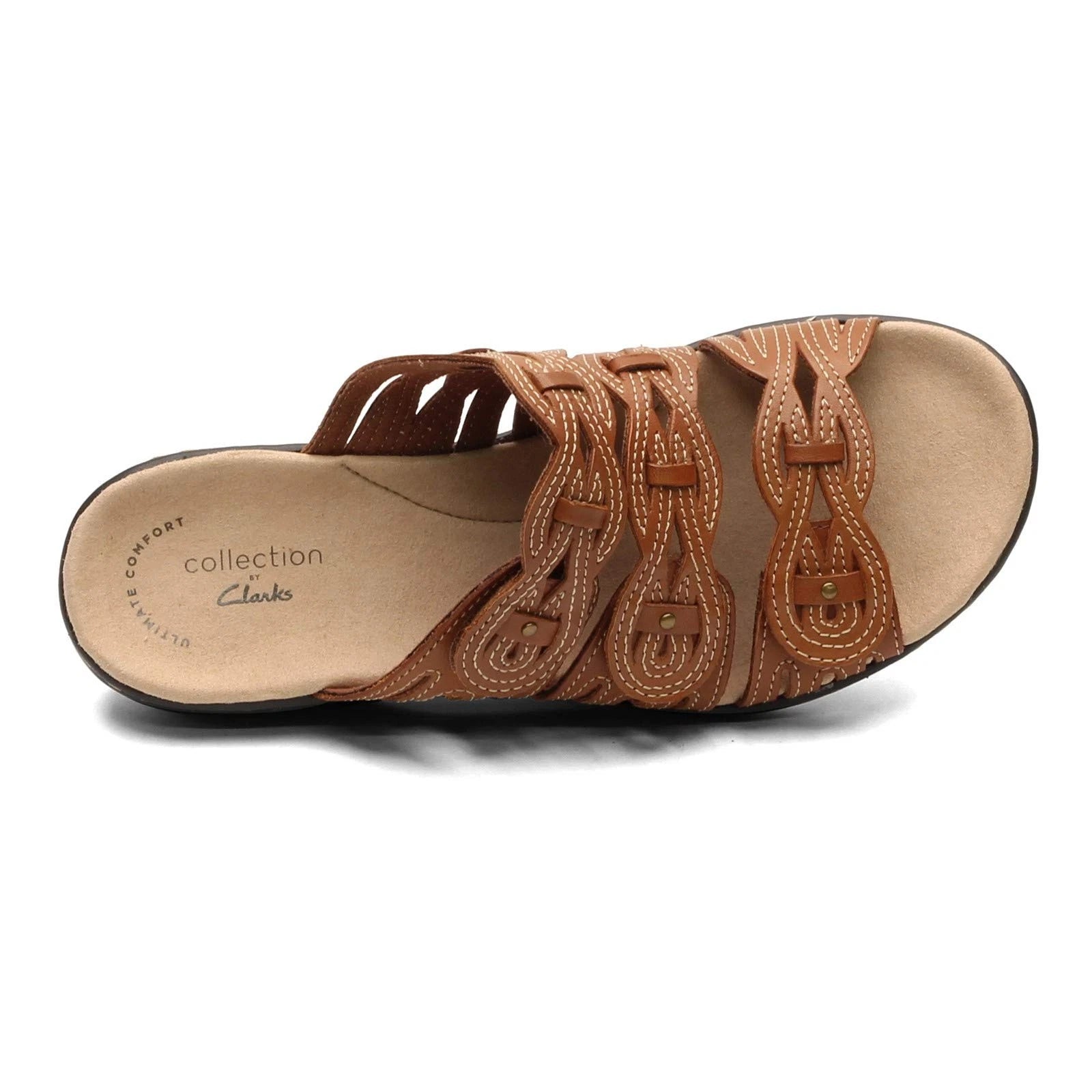 womens Leisa Faye Sandal, Tan Leather, 9.5 US