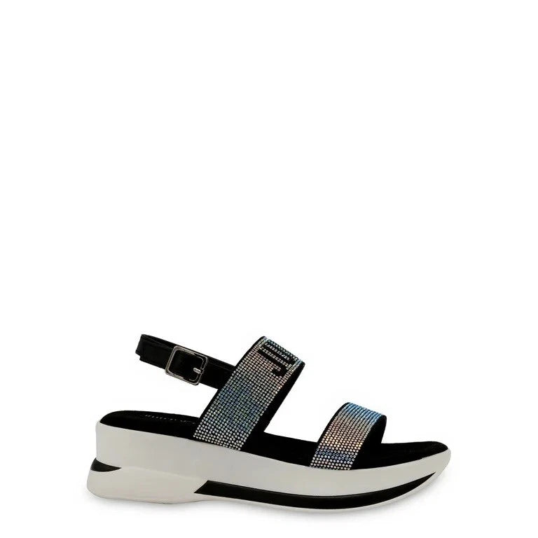 Juice Couture Sandals Women Style WJ03089W Size 8,5 Black - Gentle Used With Box