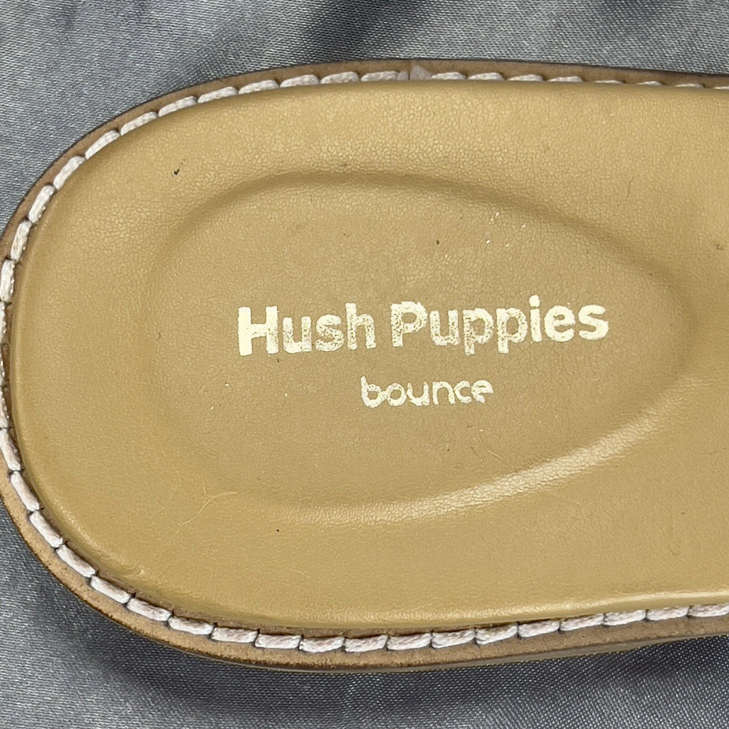 Hush Puppies Lexi Slide Women’s 8 Cheetah Print Calf Hair Sandals Summer Shoes