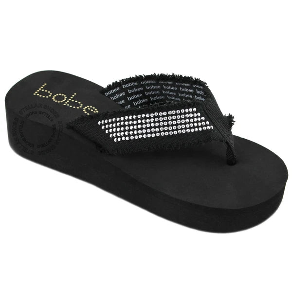 NEW Women's Fashion Platform Wedge Rhinestones Arch Support Comfortable Cushion