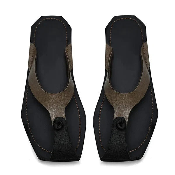 38-47 Plus Size Mens Flip Flops Beach Holiday Sandals Slippers Falt Shoes Summer