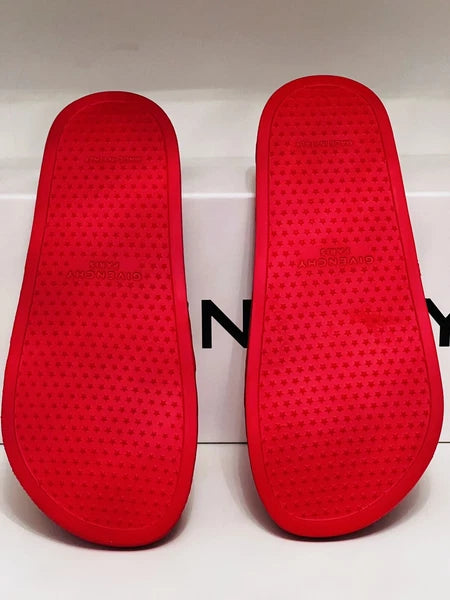 GIVENCHY Women's 4G Embossed Flat Pool Sandals 39