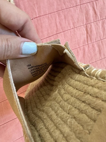 Haute Hippie Slide On Leather suede Sandals Boho Style Women’s 10M