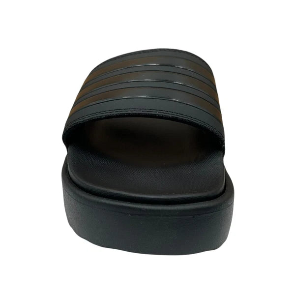 adidas Adilette Platform Slide Sandals Women’s Size 9-10 Black - Comfort & Style