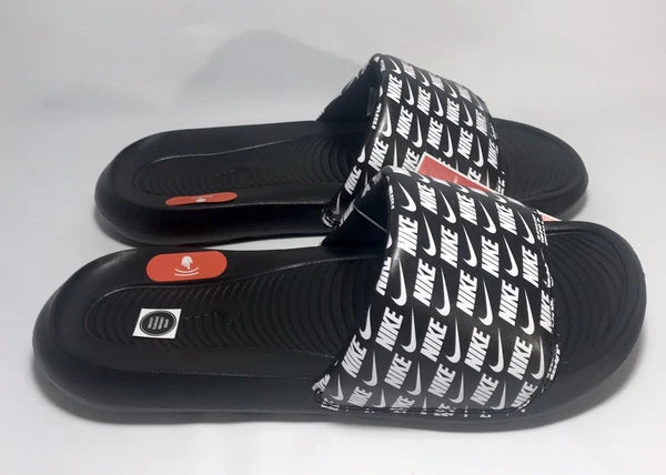 Nike Victori One Slides Men's Printed Black Style #CN9678 006