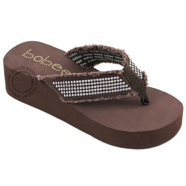 NEW Women's Fashion Platform Wedge Rhinestones Arch Support Comfortable Cushion
