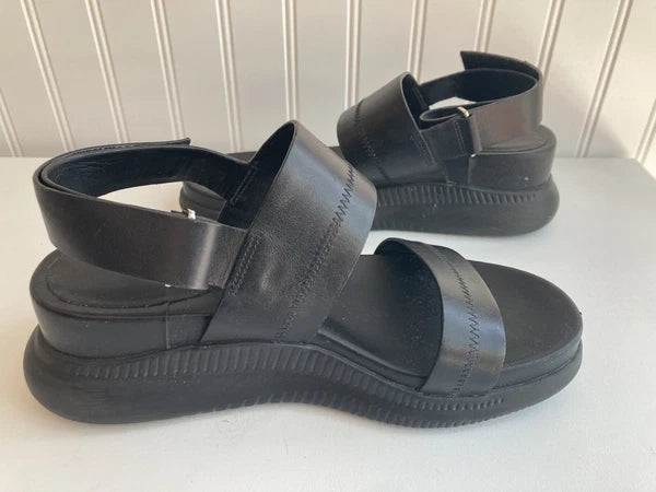 Cole Haan Women's 2.ZERØGRAND Slide Sandal (30mm) Size 8B Black EUC