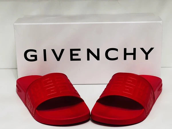 GIVENCHY Women's 4G Embossed Flat Pool Sandals 39