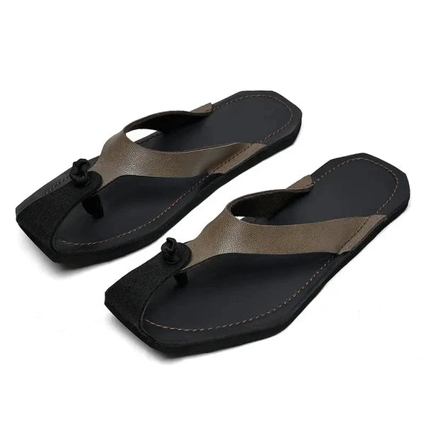 38-47 Plus Size Mens Flip Flops Beach Holiday Sandals Slippers Falt Shoes Summer