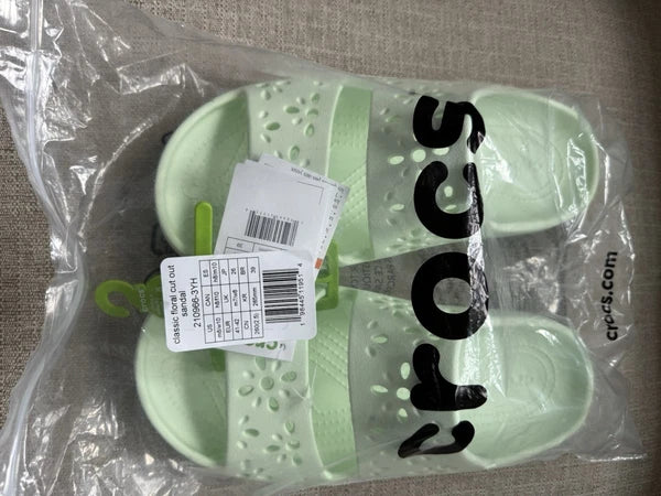 Crocs Floral Cut Out Sandal M8 /W10 Beautiful Color