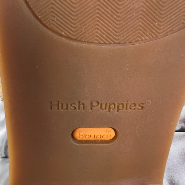 Hush Puppies Lexi Slide Women’s 8 Cheetah Print Calf Hair Sandals Summer Shoes