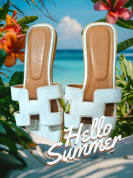 Lady Slippers Outdoor Luxury Fashion Sandals Style