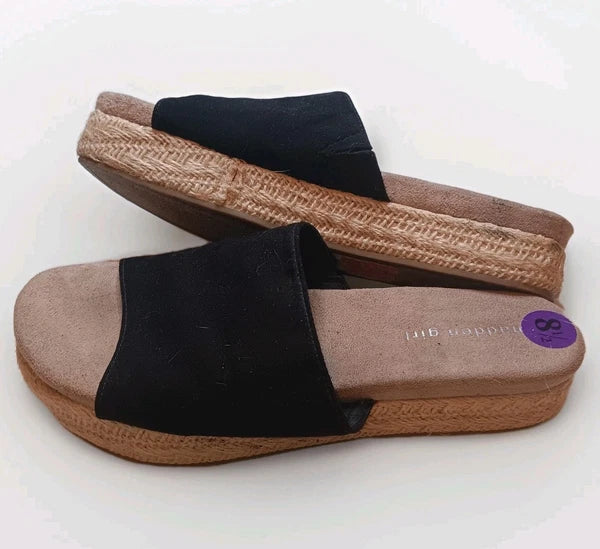 Madden Girl Espadrille Platform Sandal Sz 8.5 Y2k Revival Classic Festival Style