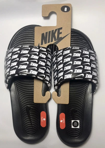 Nike Victori One Slides Men's Printed Black Style #CN9678 006