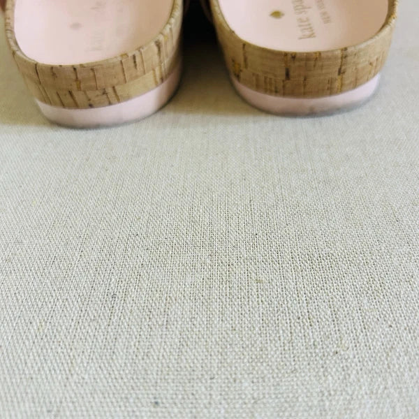 Kate Spade Becca Sandals Size 9 B Pink Women's Style KC411 Slide on