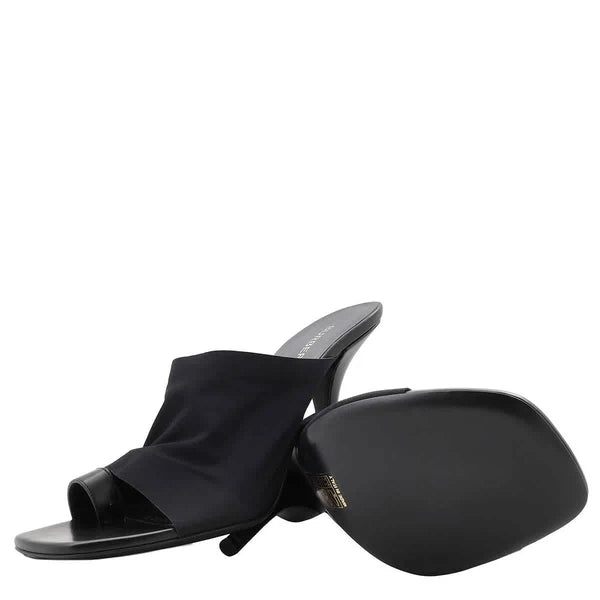 Burberry Tallia Ladies Stretch Toe-ring Mule Sandals, Brand Size 36 ( US Size 6