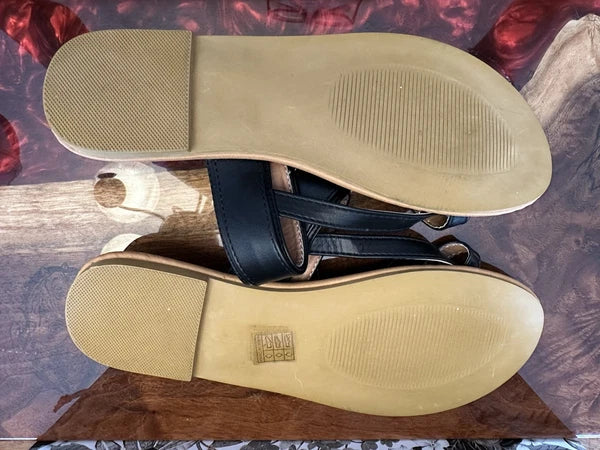 Shein Women’s Black Thong Sandal Size 39 Brand New Never Worn