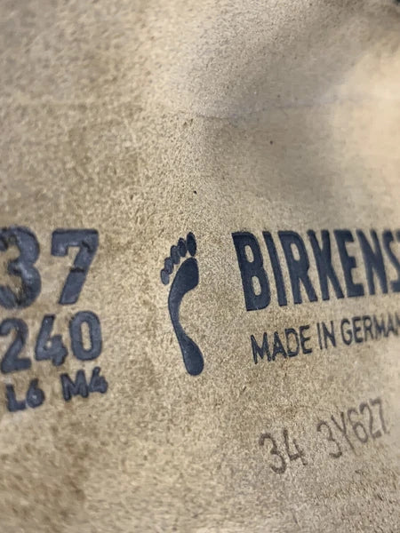 37 Birkenstock Arizona Style Gator Glam NARROW