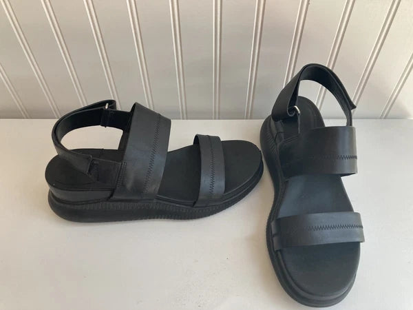 Cole Haan Women's 2.ZERØGRAND Slide Sandal (30mm) Size 8B Black EUC