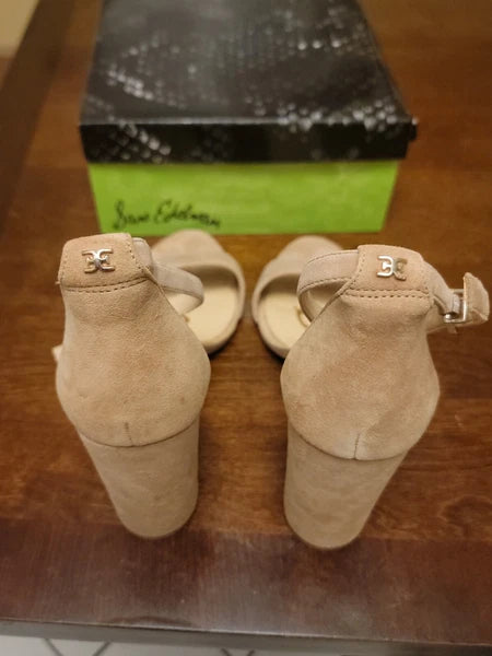 NEW Sam Edelman Yaro Open Toe Suede 'Steve Madden Carrson Style' Sandals 🎉
