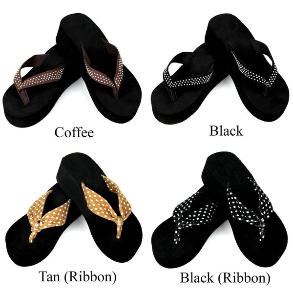 NEW Women's Fashion Platform Wedge Rhinestones Arch Support Comfortable Cushion