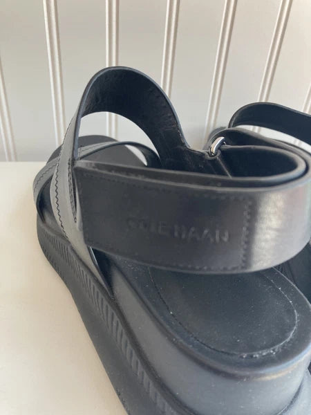 Cole Haan Women's 2.ZERØGRAND Slide Sandal (30mm) Size 8B Black EUC