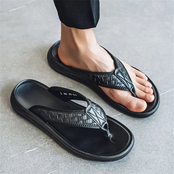 Mens Flip Flops Fashion Thong Sandals Beach Thong Slides