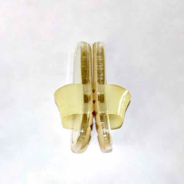 Tory Burch Bubble Jelly Slide Sandals in Cream Size: 8 MSRP: $188